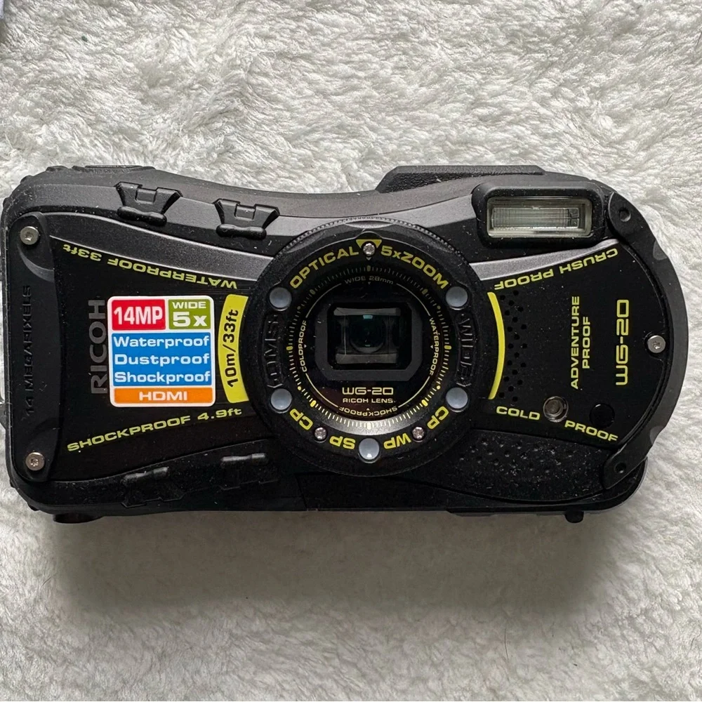 WG-20 Black Digital Camera